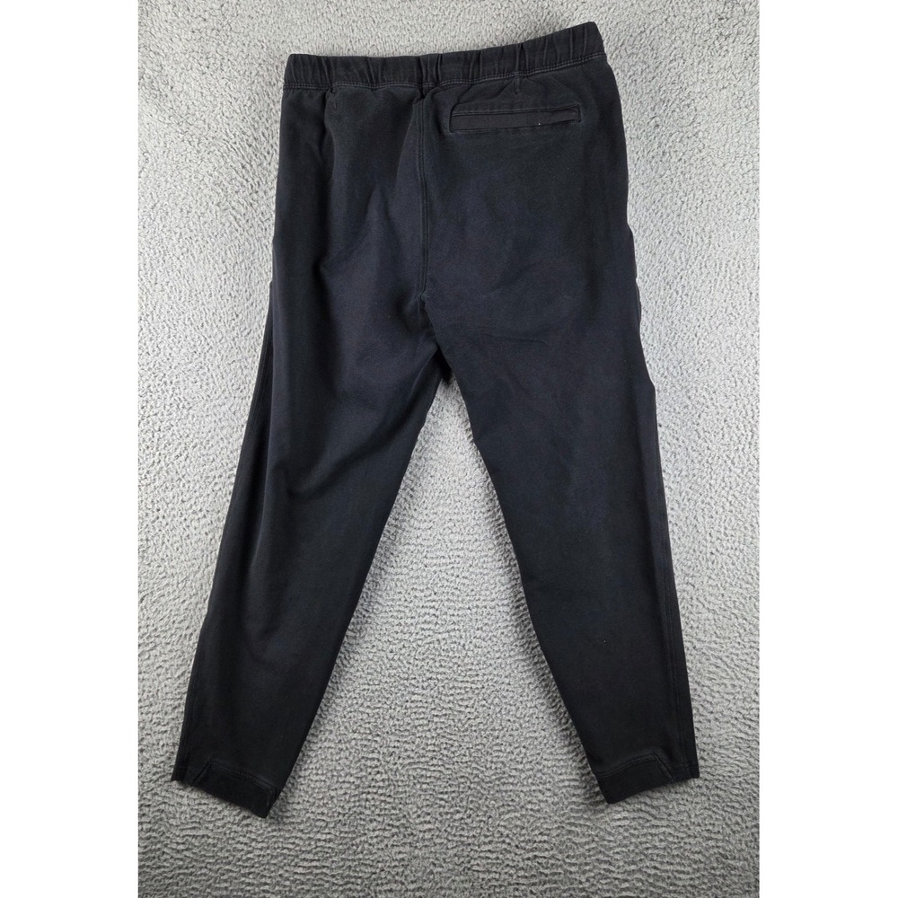 Mack Weldon Ace Sweatpant Men M Black Tapered Stretch Jogger Gym Lounge - Picture 10 of 11